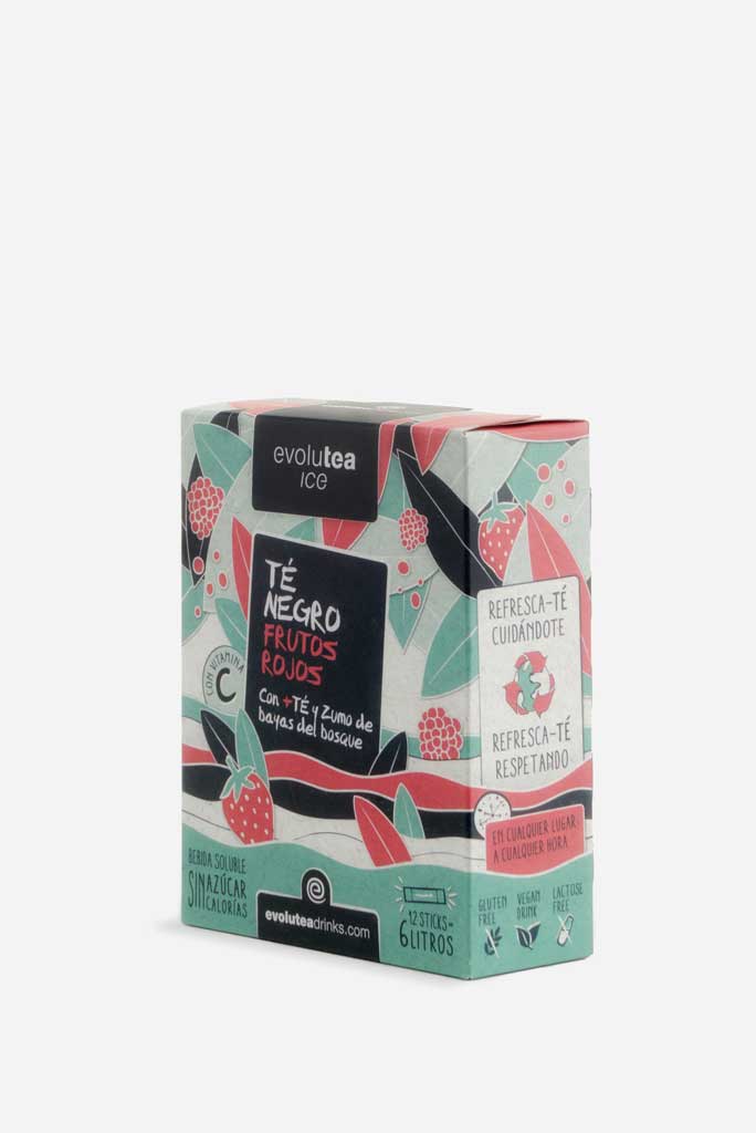 Ice té Evolutea frutos rojos