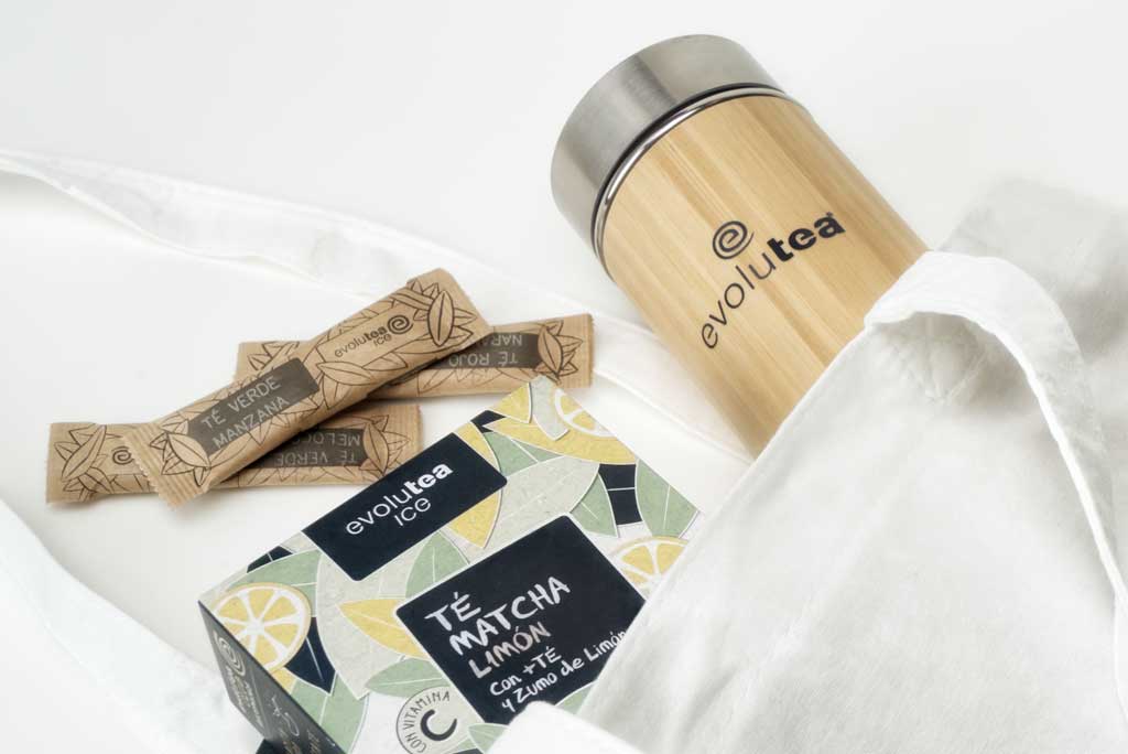 Bolsa de tela ecológica con fibras de bambú 5 Bolsa de tela ecológica con fibras de bambú - Imagen 3