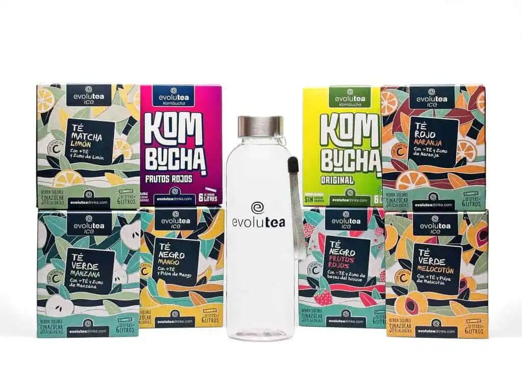 Set de Té Hidratación & Digestión con botella